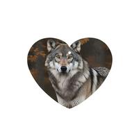 6 Pcs Car Air Fresheners Hanging Fragrance Scented Cards Car Aromatherapy Tablets Wild Wild Gray Wolf Auto Interior Mirror Pendant Gifts for Women Men