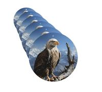 6 Pcs Car Air Fresheners Hanging Scented Cards for Car Fresheners A lone eagle Auto Aromatherapy Tablets Funny Hanging Air Freshener for Car Rearview Mirror Pendant