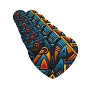 6 Pcs Car Air Fresheners Hanging Scented Cards for Car Fresheners African style textile pattern Auto Aromatherapy Tablets Funny Hanging Air Freshener for Car Rearview Mirror Pendant