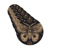 6 Pcs Car Air Fresheners Hanging Scented Cards for Car Fresheners Moth Auto Aromatherapy Tablets Funny Hanging Air Freshener for Car Rearview Mirror Pendant