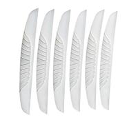 6 Pcs Car Door Edge Guard Strips, Clear Crash Scratch Protectors for All Car & Truck Doors