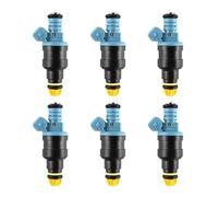 6 Pcs Car Fuel Injector Compatible for BMW 3 E30 E36 5 E34 8 E31 7 E32 E38Z1 0280150715 1734776