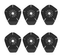 6 PCS Car Windscreen Wiper Pivot Guards Silicone Front Windshield Wiper Arm Hole Protection Pad Automotive Wiper Arm Cover for Most Cars, SUVs, Trucks