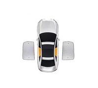 6 PCS Car Windshield Sun Shade for Ford TAURUS 2015-2024, Car Side Window Sunshade, Foldable Interior Front Rear Sun Visor UV Protection,rear-side