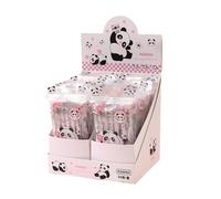 6 PCs-Cartoon Bear Metal Hook, Fresh and Exquisite Stationery for Students-Panda