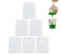 6 Pcs Cheese Cloth Cheesecloth for Straining Muslin Cloths for Straining Strainer Bag,for Nut Milk, Soy Milk, Grape Juice, Jelly, Fried Food Filter