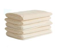 6 PCS Cheese Cloths for Straining,Reusable and Washable Cheese Cloths for Straining,Muslin Cloths for Cooking,Precut 50X50cm,100% Unbleached Pure for Straining Butter,Nut Milk