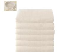 6 Pcs Cheesecloth, 50 x 50 cm Unbleached Grade 100 Reusable Muslin Cloths for Cooking Washable Cheese Cloths for Straining for Filtering Juice Cheese Tea Coffee