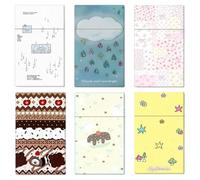 6 Pcs Cigarette Case Portable Box Holder for 84mm Cigarettes 139,One Size