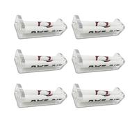 6 Pcs Cigarette Roller Plastic Cigarette Rolling Machine Manual Rolling Machine Tobacco Rolling Machine 70mm Cigarette Making