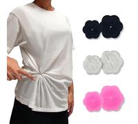 6 PCS Cinch Clips for Women Clothing, Down-Hidden Shirt Cincher Clip Changing the Fit and Style of Your Clothes Waist Cincher for Dresses, T-Shirts, Women Clothing Fashion Accessories
