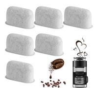 6 PCS Coffee Machine Water Filters Replacement for Cuisinart, Coffee Filter Replacement, Effectively Absorbs Impurities and Charcoal Filters for Most of Coffee Maker Machines Easy to Installation