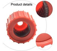 6 Pcs Copper Pipe Cleaner, Set of 3 Sizes for Efficient Tube and Battery Terminal Cleaning, Stainless Steel Bristles with Plastic Handle(6PCS)