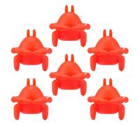 6 Pcs Crab Shaped Flower Propagation Buddy for Sprouts Stems Shoots and Cuttings Silicone Flower Support for Indoor Garden