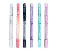 6 Pcs Creative Gift Pen 0.5mm Gel Neutral Writing Sprays Gel Inks Refillable Bottle Pumps Sprayer