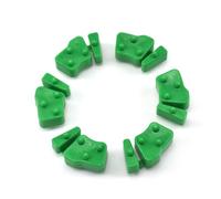6 Pcs Dampener Cush Drive Green for Rear #40278-08 Compatible with 2008-2018 Harley-Davidson FLHT/FLRT