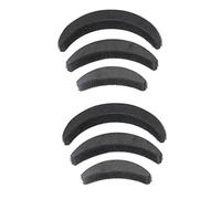 6 PCS DIY Hair Volume Increase Puff Sponge Pad Bump Up Insert Base Up-do Styling Hair Accessories Black, base sponge pads