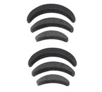 6 PCS DIY Hair Volume Increase Puff Sponge Pad Bump Up Insert Base Up-do Styling Hair Accessories Black, base sponge pads