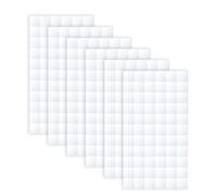 6 Pcs Double Sided Sticky Pads,Removable Sticky Foam Pads,Square Clear Adhesive Dots,DIY Double Sided Foam Tape,for Card Making Scrapbooking DIY Art Craft Home And Office Supplies(Squares)