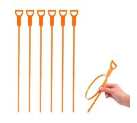 6 Pcs Drain Unblocker Tool,Shower Hair Catcher Clog Easy Cleaner Plug Remover Sticks Drains Snake Flow Pipe Unclogger Stick Plughole Plastic Deodorant Brush,for Cleaning Sink Bath Hole Bathroom Toilet