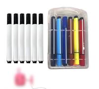 6 Pcs Drawing Robot Pen With 12 Pcs Smooth Universal Colorful Complete Replacement Markers for All Kid Painting Robot Machines