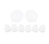 6 Pcs Duckbill Valves 2 Pcs Silicone Backflow Protectors Replacement for Momcozy M5 Wearable Breastpump Parts