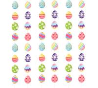 6 Pcs Easter Egg Hanging Banners, Colourful Easter Egg Decorations, Ideal Decor for Home, Party & Window Display