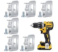 6 Pcs Electric Drill Belt Clip Replacement Hooks Clips Tools | Replacement Belt Hooks Clips with 6 Pcs Screws, Compatible with Dewalt Impact 18V MAX Drills Tools Belt Holder Clips