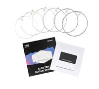 6 Pcs Electric Guitar Strings Brilliant Sound Strings For 6 String Guitars Accessories Powerful And High Carbon Steel Core Guitar Replacement Rustproof