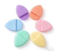 6 Pcs Facial Sponges,Gentle Reusable Face Cleansing Pads,Soft Gentle Reusable Makeup Remover Pads,Esponjas Faciales for Deep Pore Blackheads,Facial Cleansing,Wet and Dry use Remover (Colorful)