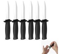 6 PCS Fake Dagger Toy, Retractable Switchblades Prop for Magic Tricks, Halloween Toys and Kids Pranks, Tiny Daggers for Party and Stage Performances