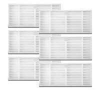 6 PCS Filter Kit Compatible with for CONGA 9990 AI & 9590 & 10090 Spin Ultra Power, High-Efficiency Replacement Parts for Pet Hair and, Easy to Install and Clean, White