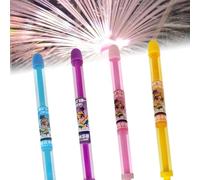 6 Pcs Firework Water Gun, Romantic Firework Style Water Spray Toy,Water Firework Sprinkler, Firework Water Squirter, Outdoor Squirter for Kids,Adults,High Pressure Pull-Out Sprinkler Spray Toys