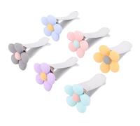 6 Pcs Flower Car Vent Clips ABS Air Outlet Decor for Women Drivers | Portable Universal Fit, Lovely Stylish Detail for Home Hvac Slats, Bedroom Decor and Office Use
