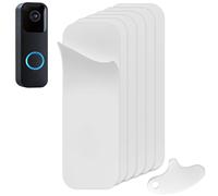 6 Pcs for Blink Doorbell Mount No Drill Double Sided Tape Compatible with Blink Video Doorbells(2nd Gen), for Ring Doorbell Sticky Mount Adhesive Mounts, with 6 Stickers and 1 Key Replacement Tool