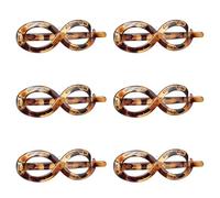 [6 PCS] French Twist Hair Clip, 8-shape French Barrette Hair Clips, Flat Claw Clips Women, Flat Hair Clips For Thick Hair & Thin Hair, Hair Barrettes For Women Fine Hair, Hair Accessories For Women