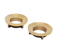 6 Pcs G1/2 Inch Faucet Lock Nut Brass Lock Nuts For Basin Faucet Kitchen Sink Faucet