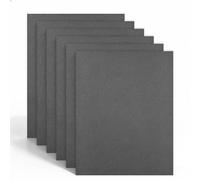 6 PCS Gasket Paper, 0.8mm 1mm 1.2mm Non-Asbestos Gasket Material Sheet Set High Pressure High Temperature for Small Engine Repairs DIY Rebuild Sealing