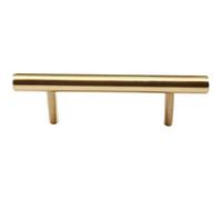 6 Pcs Golden Kitchen Handles, 50mm-550mm Kitchen Drawer Wardrobe Handles Modern Brushed Stainless Steel Cupboard Door Handles, Suitable for Kitchens, Furniture, Home, Offices ( 550x352mm)