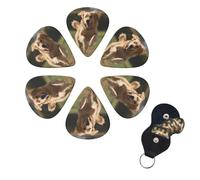 6 Pcs Guitar Picks Golden Retriever Running Guitar Pick Set Double-sided Personalized Bass Pick Plectrums with Organizer Storage Box Ukulele Picks Ukulele Accessories for Men Women