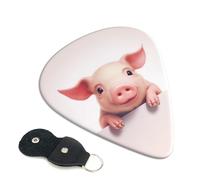 6 Pcs Guitar Picks with Cute animal Pet Print, Guitar Accessories Guitar Picks for Acoustic Guitar, Electric Guitar, Bass Guitar | 0.71mm