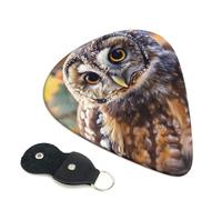 6 Pcs Guitar Picks with Cute Owl Print, Guitar Accessories Guitar Picks for Acoustic Guitar, Electric Guitar, Bass Guitar | 0.96mm