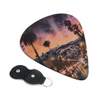 6 Pcs Guitar Picks with The Old Hollywood Print, Guitar Accessories Guitar Picks for Acoustic Guitar, Electric Guitar, Bass Guitar | 0.71mm