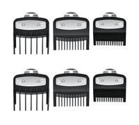 6 Pcs Hair Clipper Guard, Hair Clipper Guards Combs, Hair Clipper Attachments for Precision Hair Cutting, Perfect for Home and Professional Use