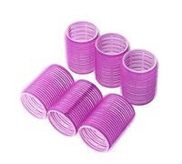 6 Pcs Hair Rollers, Self Holding Rollers Gripping Sticky Rollers, Self Grip Salon Hairdressing Curlers (Color B)