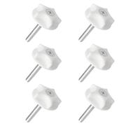 6 Pcs Headboard Fixings,M8 Headboard Screws,Floor Standing Headboard Screws,Washers Bed Headboard Bolts,Washers Strong Hold Bed Headboard Bolts Fittings For Divan Bed,Keep The Headboard Fixed