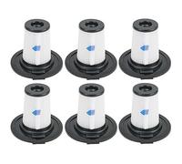 6 Pcs HEPA Filters Replacement Filter for VonHaus 2 in 1 Vacuum Cleaner 07/200 07/796, Washable HEPA Filters