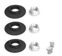 6 PCS Ideal Standard Flush Valve Seal with Seal Universal Fit for Various Valves Replacement Part Toilet Cistern Seal Kit for Toilet Water Tank