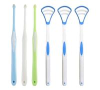 6 Pcs Interspace Toothbrush, Soft Single Tufted Toothbrush, Tongue Coating Cleaner, Oral Care, Medium Gum Single Tufted Brush for Sensitive Gums Deep Cleaning