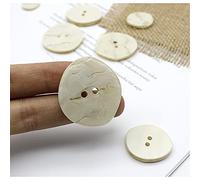 6 Pcs Irregular Resin Buttons 2 Hole Decorative Craft Supplies for Sewing